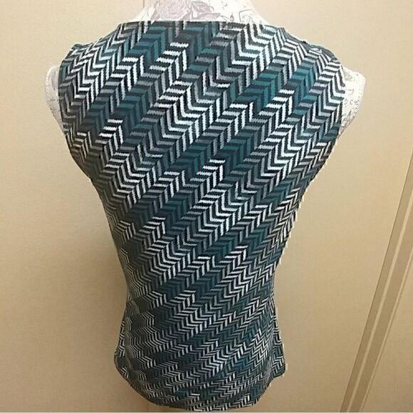 NWOT. WHBM MULTI COLOR COWL NECK - Picture 5 of 6